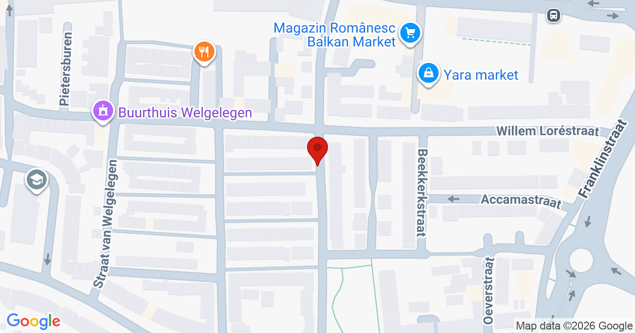 Kaart van het incident in Leeuwarden met berekende routes vanaf gealarmeerde posten