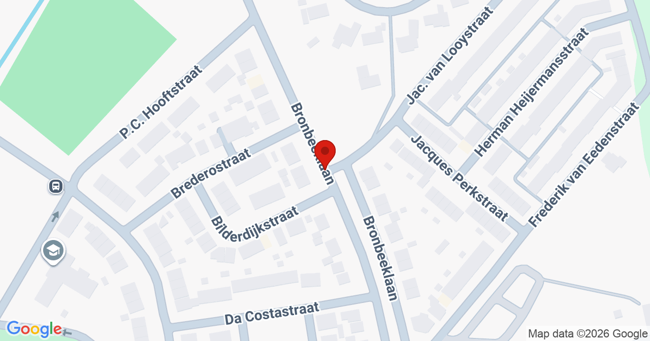 Kaart van het incident in Arnhem met berekende routes vanaf gealarmeerde posten