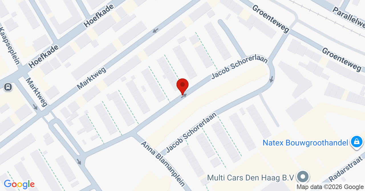 Kaart van het incident in 's-Gravenhage met berekende routes vanaf gealarmeerde posten