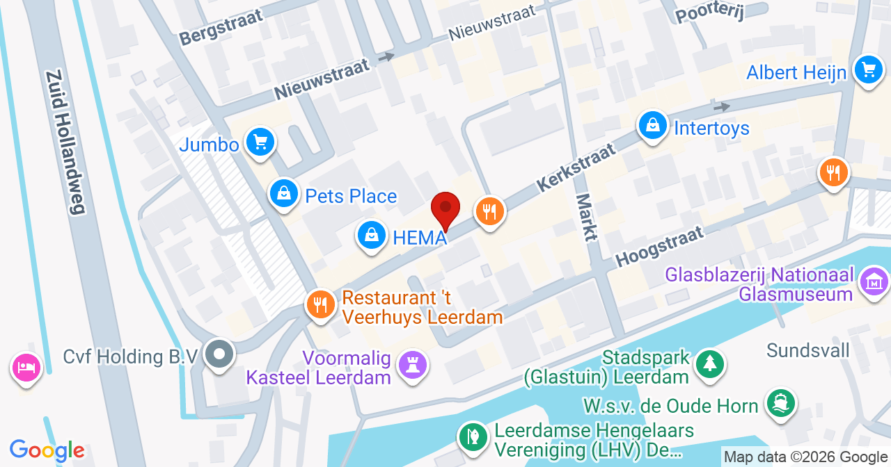 Kaart van het incident in Leerdam met berekende routes vanaf gealarmeerde posten