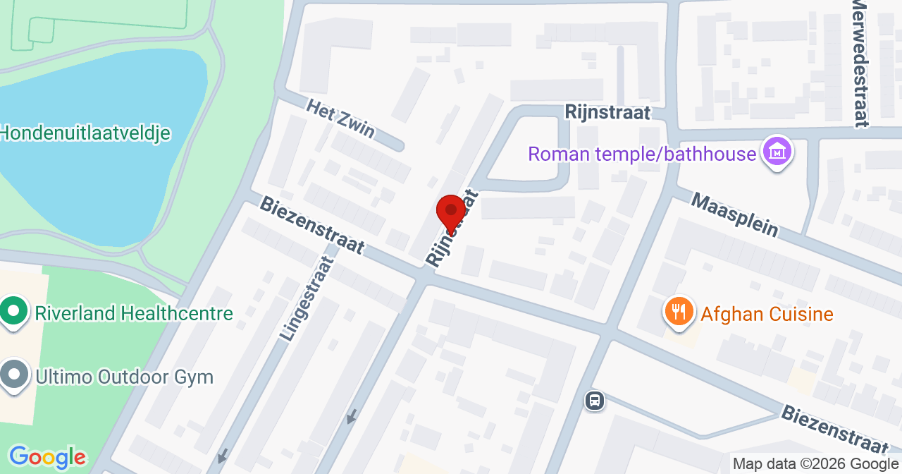 Kaart van het incident in Nijmegen met berekende routes vanaf gealarmeerde posten