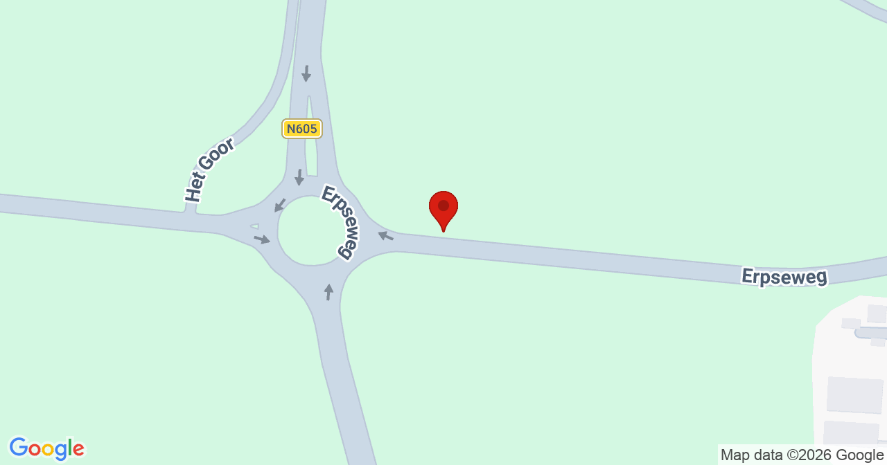 Kaart van het incident in Boekel met berekende routes vanaf gealarmeerde posten