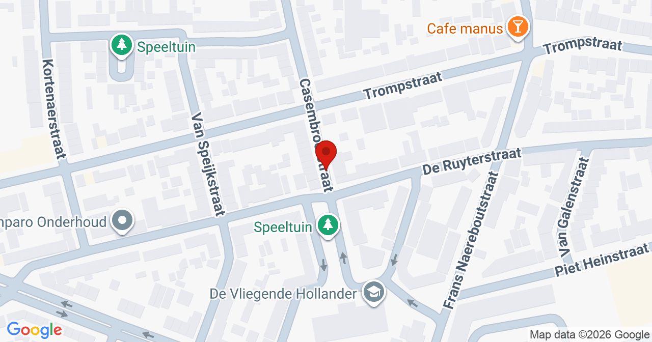 Kaart van het incident in IJmuiden met berekende routes vanaf gealarmeerde posten