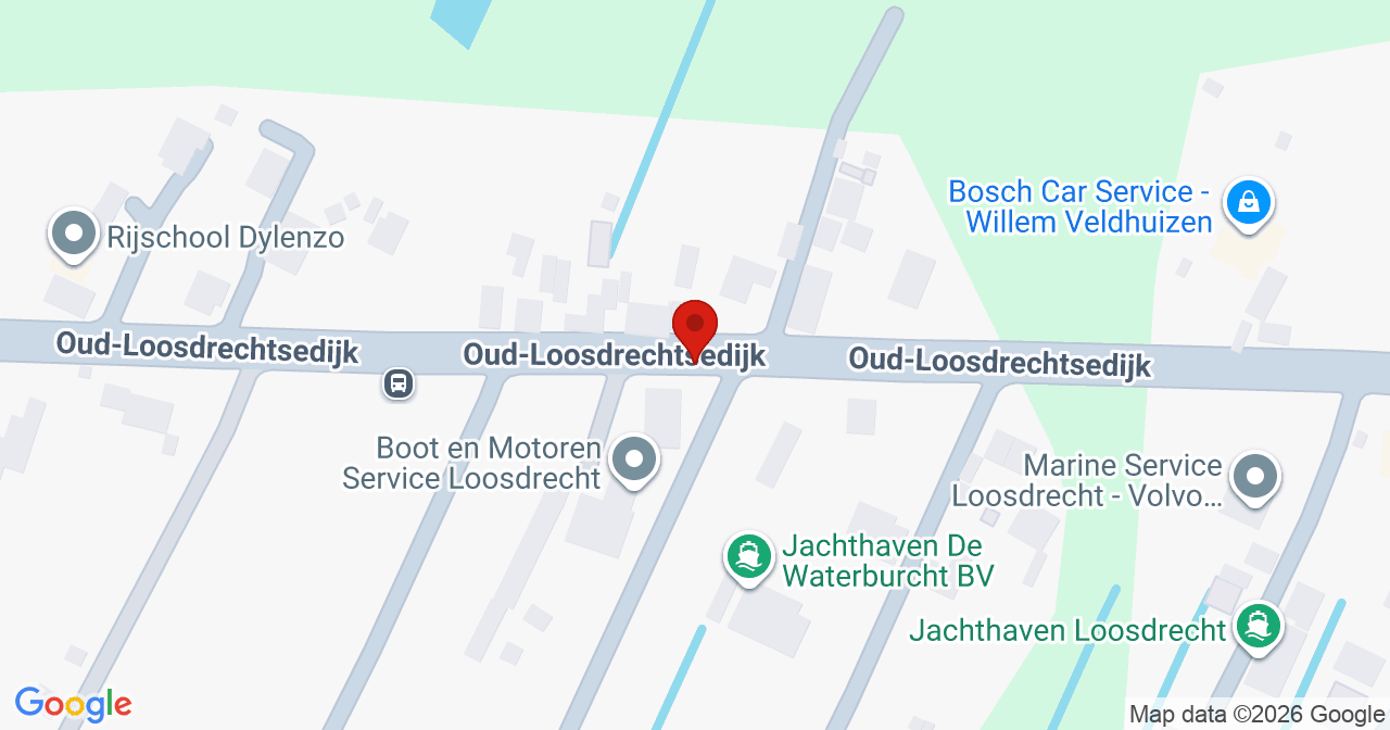 Kaart van het incident in Loosdrecht met berekende routes vanaf gealarmeerde posten