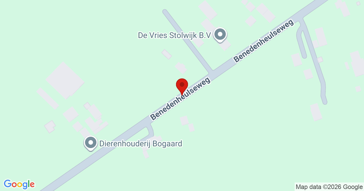 Kaart van het incident in Stolwijk met berekende routes vanaf gealarmeerde posten
