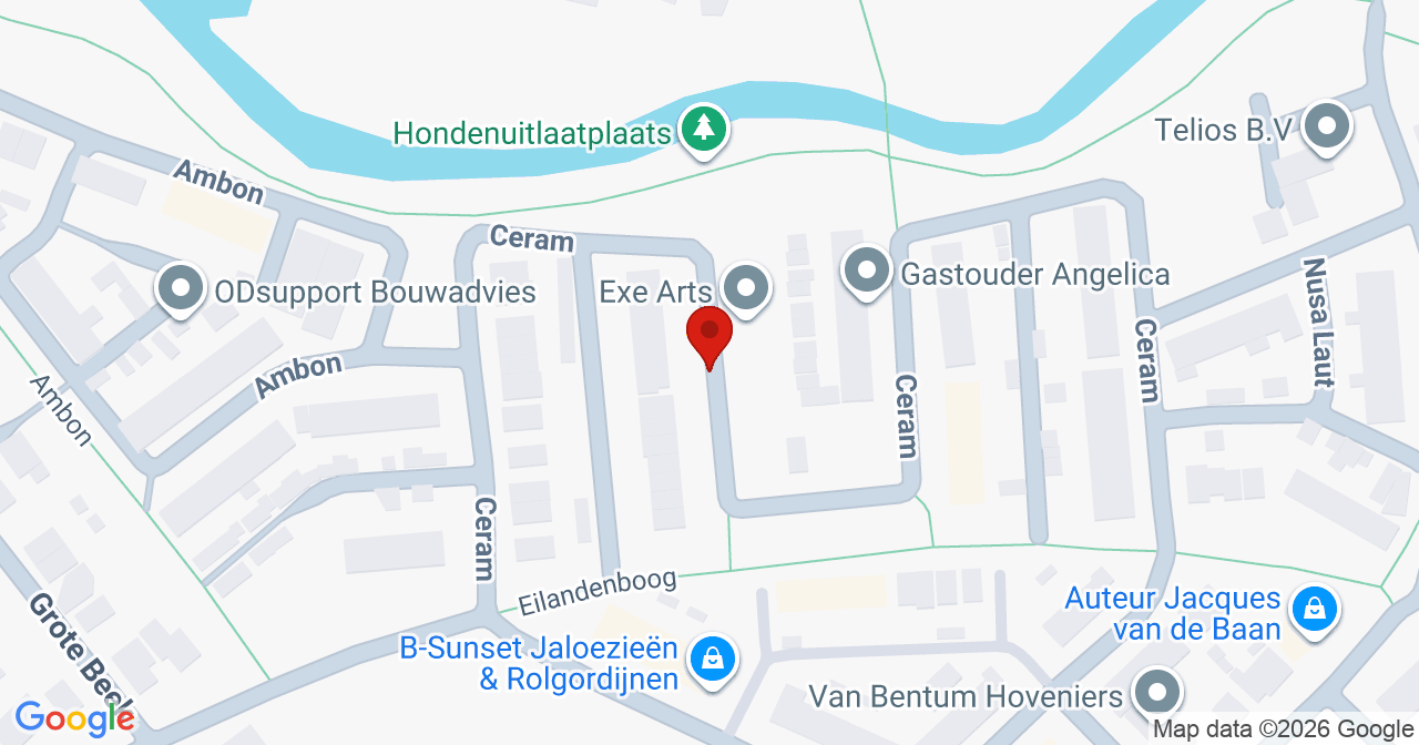 Kaart van het incident in Barneveld met berekende routes vanaf gealarmeerde posten