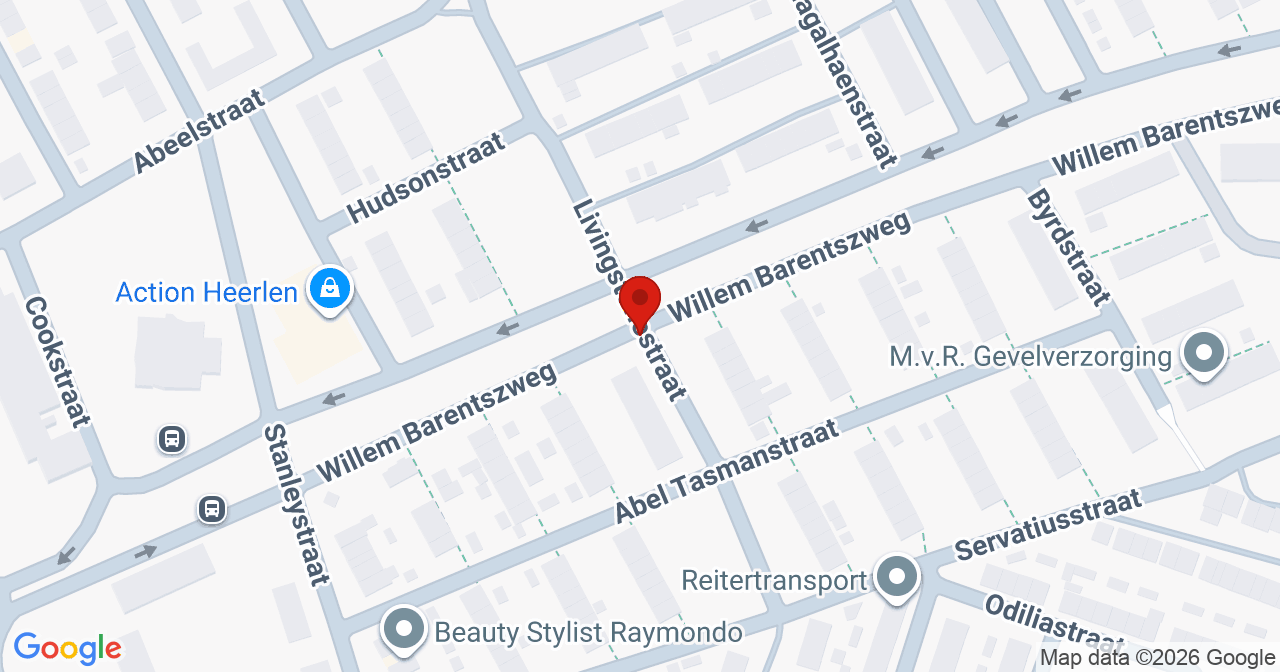 Kaart van het incident in Hoensbroek met berekende routes vanaf gealarmeerde posten