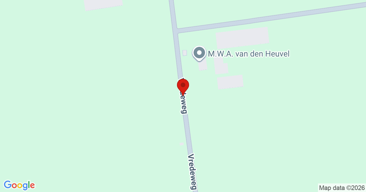 Kaart van het incident in Vredepeel met berekende routes vanaf gealarmeerde posten