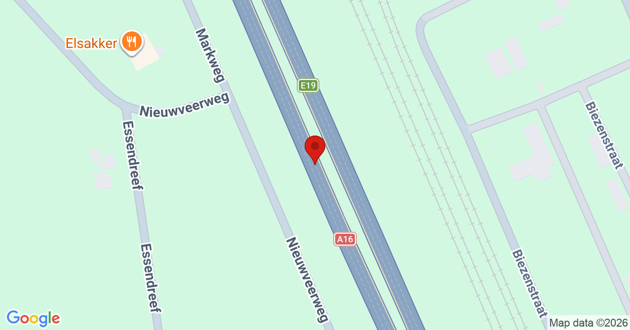 Kaart van het incident in Breda met berekende routes vanaf gealarmeerde posten