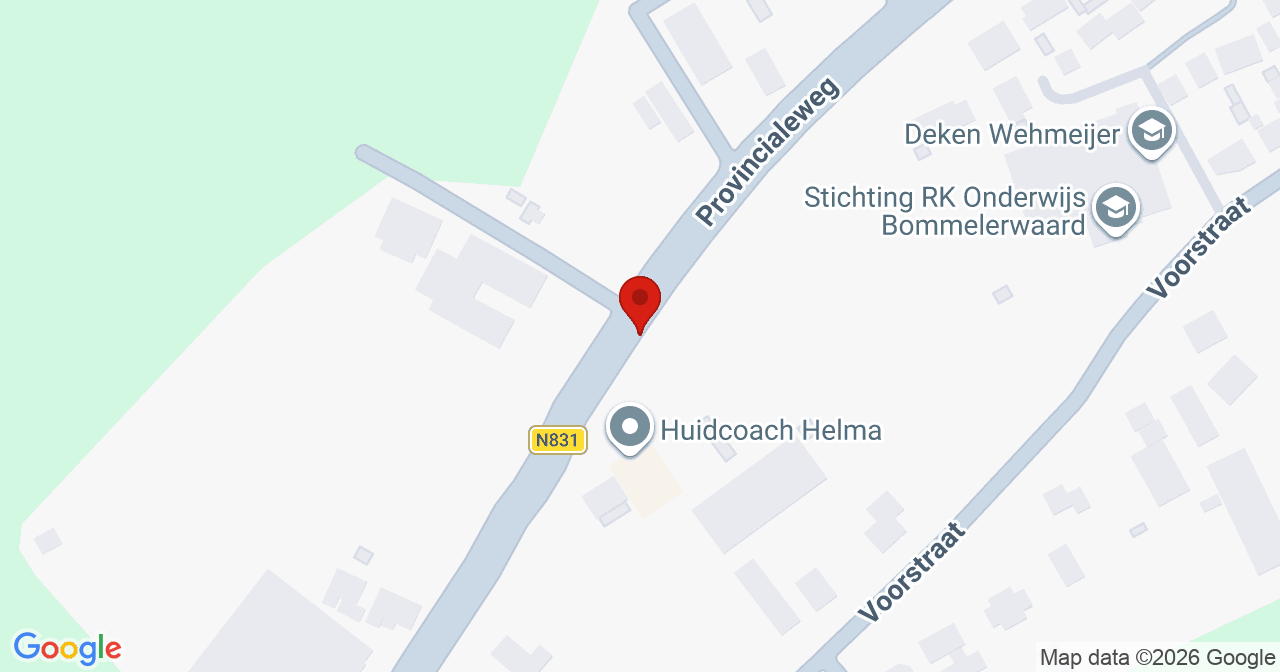 Kaart van het incident in Velddriel met berekende routes vanaf gealarmeerde posten