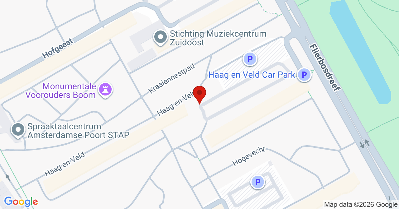Kaart van het incident in Amsterdam met berekende routes vanaf gealarmeerde posten