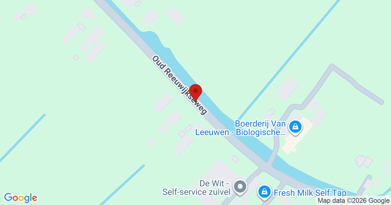 Kaart van het incident in Reeuwijk met berekende routes vanaf gealarmeerde posten