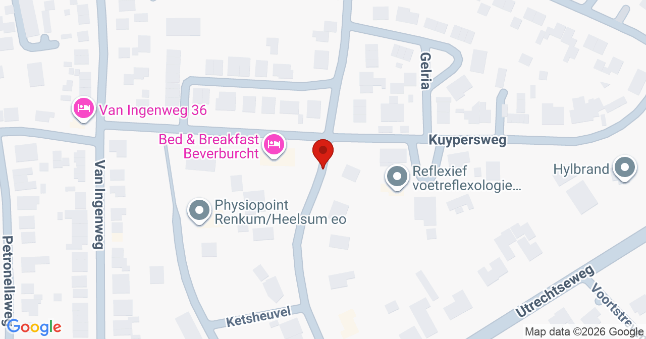 Kaart van het incident in Renkum met berekende routes vanaf gealarmeerde posten