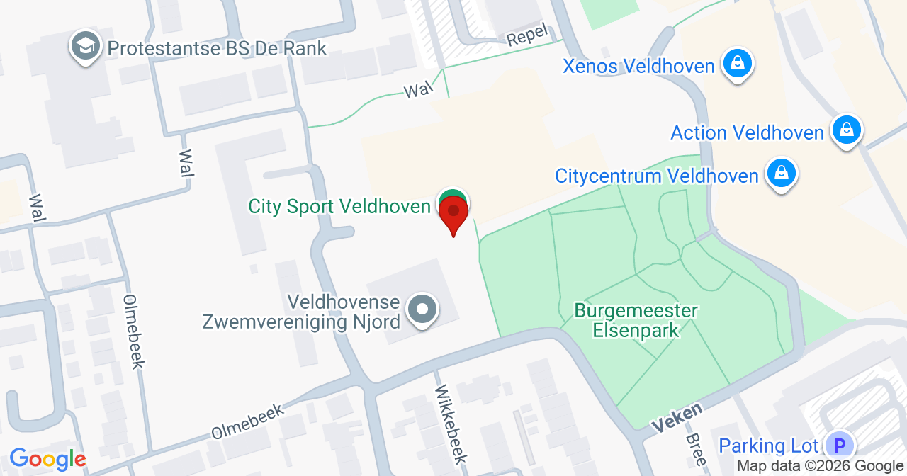 Kaart van het incident in Veldhoven met berekende routes vanaf gealarmeerde posten
