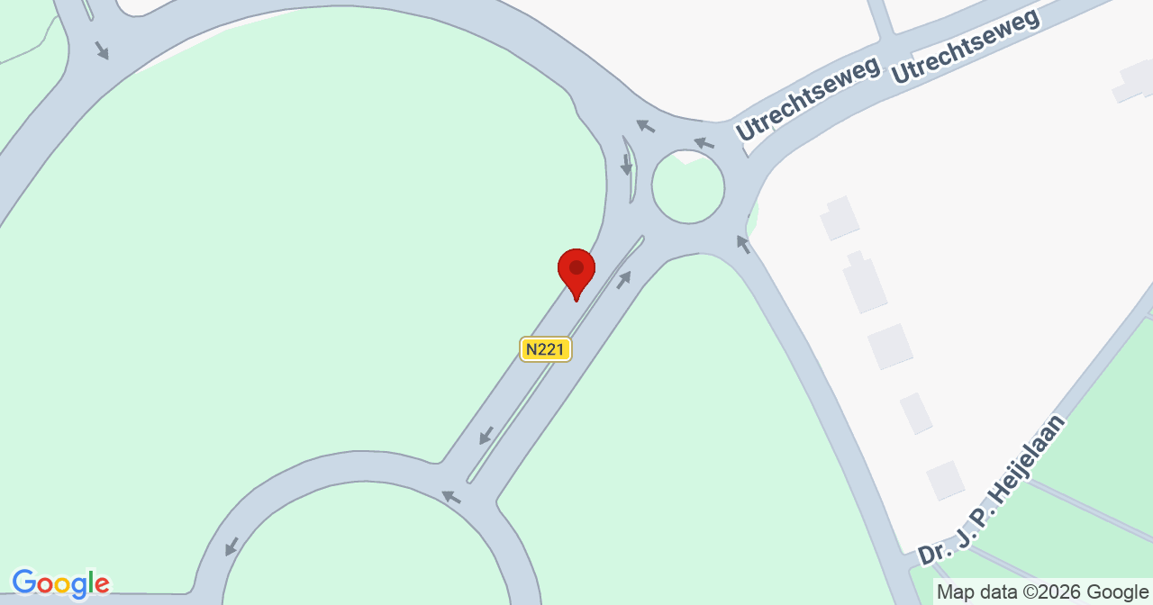 Kaart van het incident in Amersfoort met berekende routes vanaf gealarmeerde posten