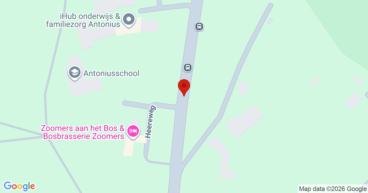Kaart van het incident in Castricum met berekende routes vanaf gealarmeerde posten