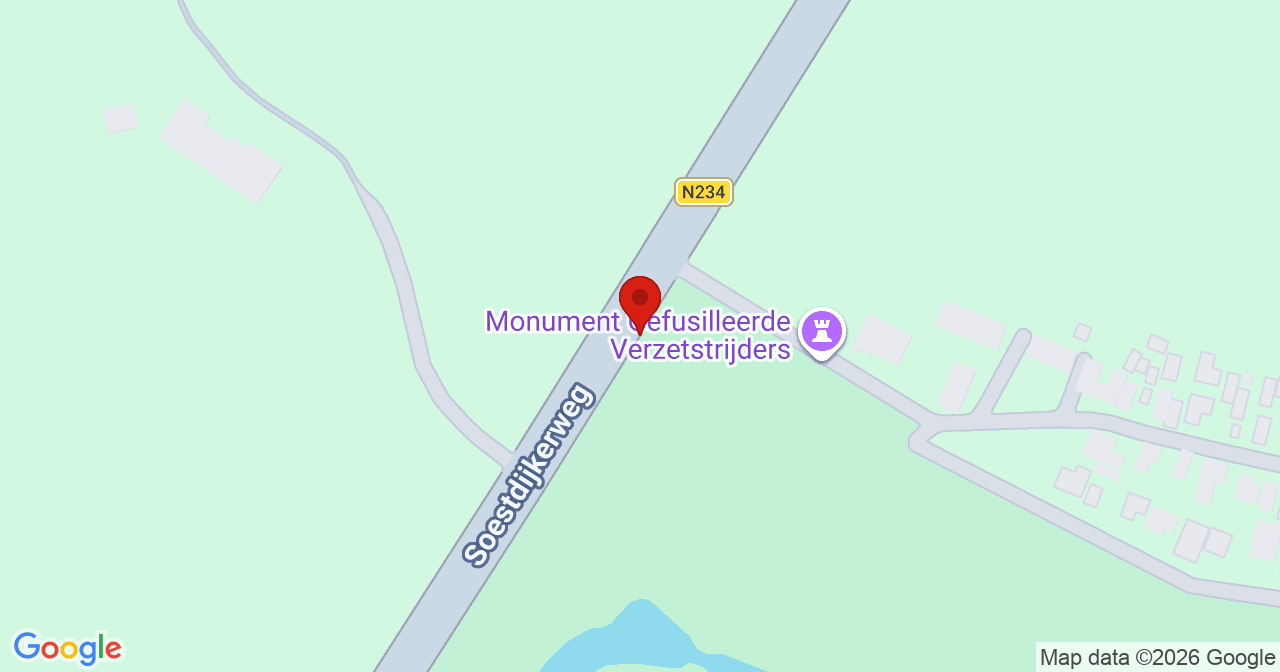 Kaart van het incident in Den Dolder met berekende routes vanaf gealarmeerde posten